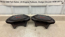 Load image into Gallery viewer, 2010 2015 Camaro SS Front Driver Passenger Brembo Brake Calipers Pair OEM 45K