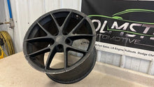 Load image into Gallery viewer, 05 13 Corvette C6 Z06 Speedline Rear 19'' Black Wheel GM 9596791 19X12 Rim