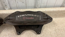 Load image into Gallery viewer, 2010 2015 Camaro SS Front Driver Passenger Brembo Brake Calipers Pair OEM 75K