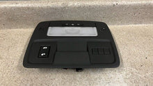 Load image into Gallery viewer, 10 15 Camaro SS Center Upper Overhead Console GM Black Roof Sunroof Switches