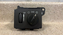 Load image into Gallery viewer, 1998 2002 Chevrolet Camaro SS Headlight Dimmer Switch Assembly OEM GM Black