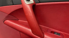 Load image into Gallery viewer, 05 13 Corvette C6 Driver Passenger Interior Door Trim Panels Black Red Pair OEM