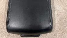 Load image into Gallery viewer, 2011 2014 Dodge Challenger Center Floor Console Lid Armrest Leather SRT Black