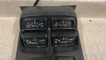Load image into Gallery viewer, 10 15 Camaro SS Center Console Top Trim Gauges Switches Controls GM OEM Black