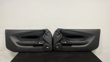 Load image into Gallery viewer, 12 15 Chevrolet Camaro ZL1 Driver Passenger Door Panel Leather Set OEM GM 46K