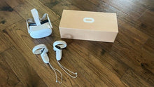 Load image into Gallery viewer, Oculus Meta Quest 2 128gb Controllers Headset Box White Tested Used