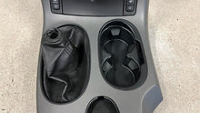 Load image into Gallery viewer, 05 13 C6 Corvette Gray Center Console Radio Trim Switches GM OEM Surround Boot