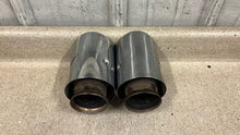 Load image into Gallery viewer, 12 14 Dodge Charger Chrysler 300 Factory Tailpipe Exhaust Tips Pair 68206399AA