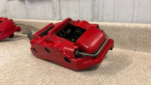 Load image into Gallery viewer, 06 13 Chevrolet Corvette C6 Z06 Rear Brake Calipers 4 Piston Set Red Brakes 78K