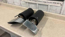 Load image into Gallery viewer, 15 23 Dodge Challenger SRT Scat Pack Exhaust Resonators Tips 68258498AA Pair 23K