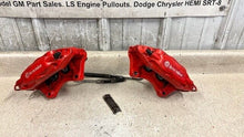 Load image into Gallery viewer, 08 20 Dodge Charger SRT8 Brembo Rear Left Right Brake Calipers Challenger Red