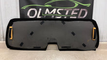 Load image into Gallery viewer, 1997 2004 Chevrolet Corvette C5 Rear Trunk Carpet Liner Black Logo Flag Trim