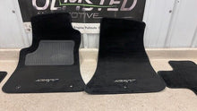 Load image into Gallery viewer, 15 20 Dodge Challenger SRT Front Rear Black Hellcat Floor Mats Mopar LH RH Set