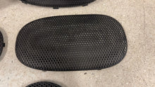 Load image into Gallery viewer, 98 02 Pontiac Firebird Trans AM WS6 Factory Speaker Covers Trim Black OEM Set 8
