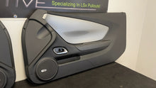 Load image into Gallery viewer, 10 15 Camaro SS Interior Right Left Door Panel Pair OEM Silver Panels 26K