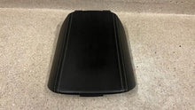 Load image into Gallery viewer, 2010 2015 Camaro SS Center Console Lid Arm Rest OEM GM Leather Black