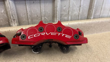 Load image into Gallery viewer, 05 13 Chevrolet Corvette C6 Z06 Front Brake Calipers 6 Piston Set Brakes OEM 59K