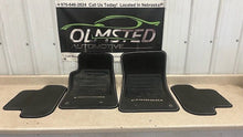Load image into Gallery viewer, 2010 2015 Chevrolet Camaro SS Front Rear Left Right Floor Mats GM Black Logo