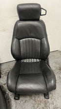 Load image into Gallery viewer, 98 02 Pontiac Firebird Trans AM Front Rear Set Power Seats Leather Black OEM 53K