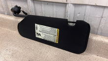 Load image into Gallery viewer, 05 13 Corvette Z06 C6 Passenger Sun Visor GM Shade Right RH Black OEM 59K