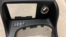 Load image into Gallery viewer, 98 02 Firebird Camaro Factory Center Console Top Shifter Trim Boot Manual Ebony