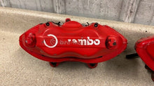 Load image into Gallery viewer, 05 20 Dodge Charger SRT8 Brembo Front Left Right Brake Calipers Challenger Red