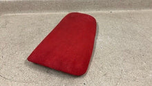 Load image into Gallery viewer, 97 04 Chevrolet C5 Corvette Z06 Center Console Lid Armrest Red Suede GM Custom