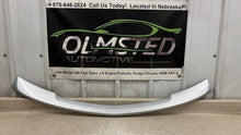 Load image into Gallery viewer, 10 13 Camaro SS Rear Trunk Spoiler Factory OEM GM 92237063 Silver Deck Lid