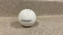 Load image into Gallery viewer, Hurst Classic 6 Speed Shifter Knob White Black Shift Gear 1630040 Manual Large