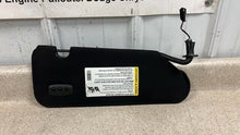 Load image into Gallery viewer, 05 13 Corvette Z06 C6 Driver Sun Visor Left GM Shade Garage Opener 77K Black