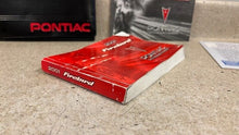 Load image into Gallery viewer, 2001 Pontiac Firebird Trans AM Owners Manual Booklet Warranty 01 Guide Case