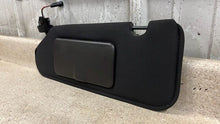 Load image into Gallery viewer, 05 13 Corvette Z06 C6 Driver Sun Visor Left GM Homelink Garage Opener Black NICE