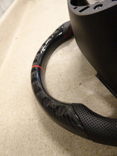 Load image into Gallery viewer, 06 13 Chevrolet Corvette C6 Carbon Fiber Racing Steering Wheel Black Leather NEW