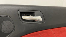 Load image into Gallery viewer, 12 14 Dodge Charger SRT Red Suede Door Panels Front Rear Set Driver Passenger
