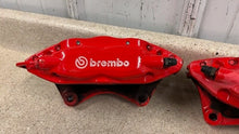 Load image into Gallery viewer, 06 16 Dodge Charger SRT8 Brembo Rear Left Right Brake Calipers Challenger Red