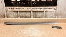 Load image into Gallery viewer, 10 15 Chevy Camaro SS Silver Glossy Dash Trim 2 Pieces OEM GM 92245216 92240104