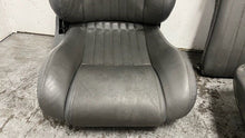 Load image into Gallery viewer, 1996 1997 Pontiac Firebird WS6 Front Rear Set Seats Leather Graphite Gray OEM