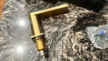 Load image into Gallery viewer, Mr. Faucet 3 Holes 2 Handle Bathroom Sink Faucet Brushed Gold Brass New in Box