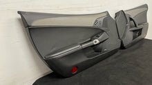 Load image into Gallery viewer, 05 13 Corvette C6 Z06 4LT Driver Passenger Interior Door Panels Black Pair Tan