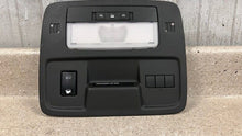 Load image into Gallery viewer, 10 15 Camaro SS Center Upper Overhead Console GM Black Roof Sunroof Switches