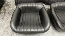 Load image into Gallery viewer, 98 02 Pontiac Firebird Trans AM Front Rear Set Power Seats Leather Black OEM 53K