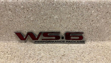 Load image into Gallery viewer, 1996 2002 Pontiac Firebird WS6 Rear Bumper Emblem Metal Original Badge OEM