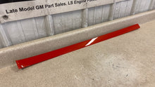 Load image into Gallery viewer, 10 15 Chevy Camaro SS Orange Glossy Dash Trim 2 Pieces OEM GM 92240108 92245218