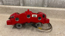 Load image into Gallery viewer, 06 13 Corvette C6 Z06 Rear Brake Calipers 4 Piston Set Red Brakes 18K Miles Hose