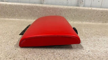 Load image into Gallery viewer, 1997 2002 Camaro SS Firebird WS6 Center Console Lid Arm Rest Aftermarket Red