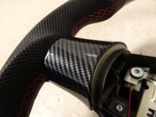 Load image into Gallery viewer, 06 13 Chevrolet Corvette C6 Carbon Fiber Racing Steering Wheel Black Leather NEW