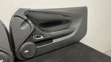Load image into Gallery viewer, 12 15 Chevrolet Camaro ZL1 Driver Passenger Door Panel Leather Set OEM GM 46K
