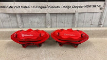 Load image into Gallery viewer, 06 16 Dodge Charger SRT8 Brembo Front Left Right Brake Calipers Challenger Red