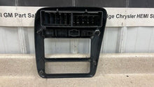 Load image into Gallery viewer, 1998 2002 Chevrolet Camaro SS Radio Trim Bezel Graphite OEM GM 10271309 Panel