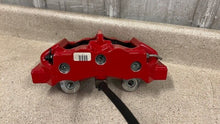 Load image into Gallery viewer, 06 13 Corvette C6 Z06 Rear Brake Calipers 4 Piston Set Red Brakes NICE! 5K MILES
